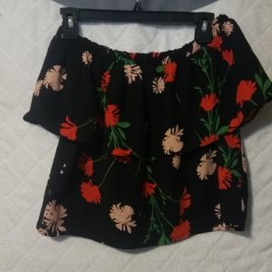Off the should topshop top